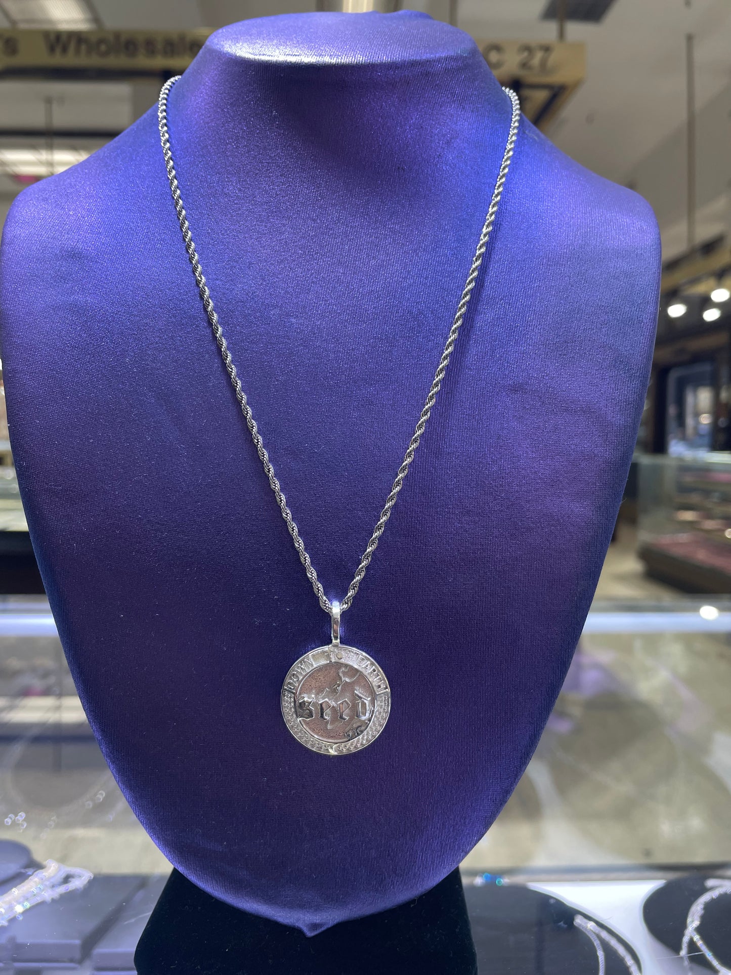 Down to earth pendant