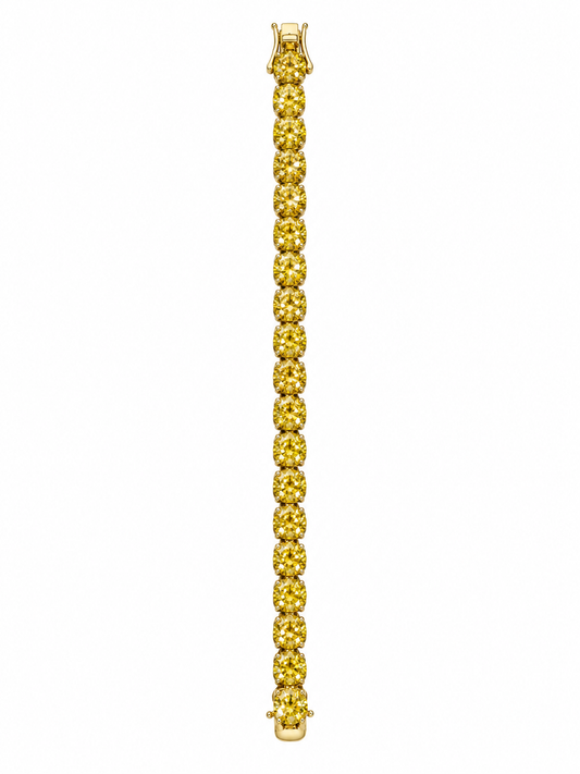 Sunfire Yellow Stone Tennis Bracelet (Pre-Order 4weeks)