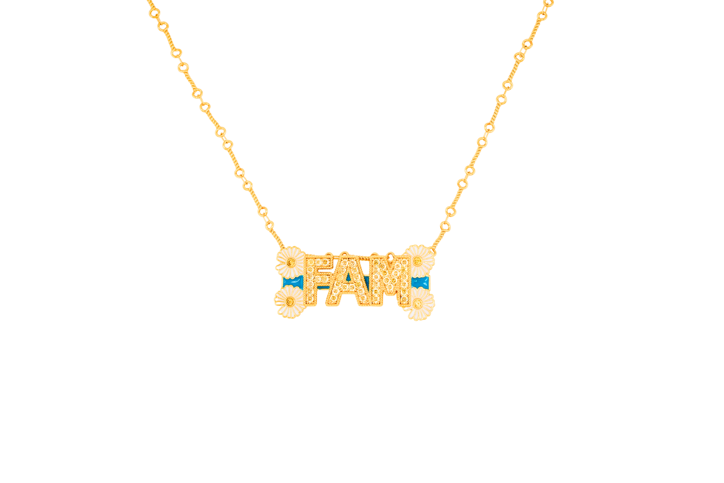FAM Brooch and Necklace