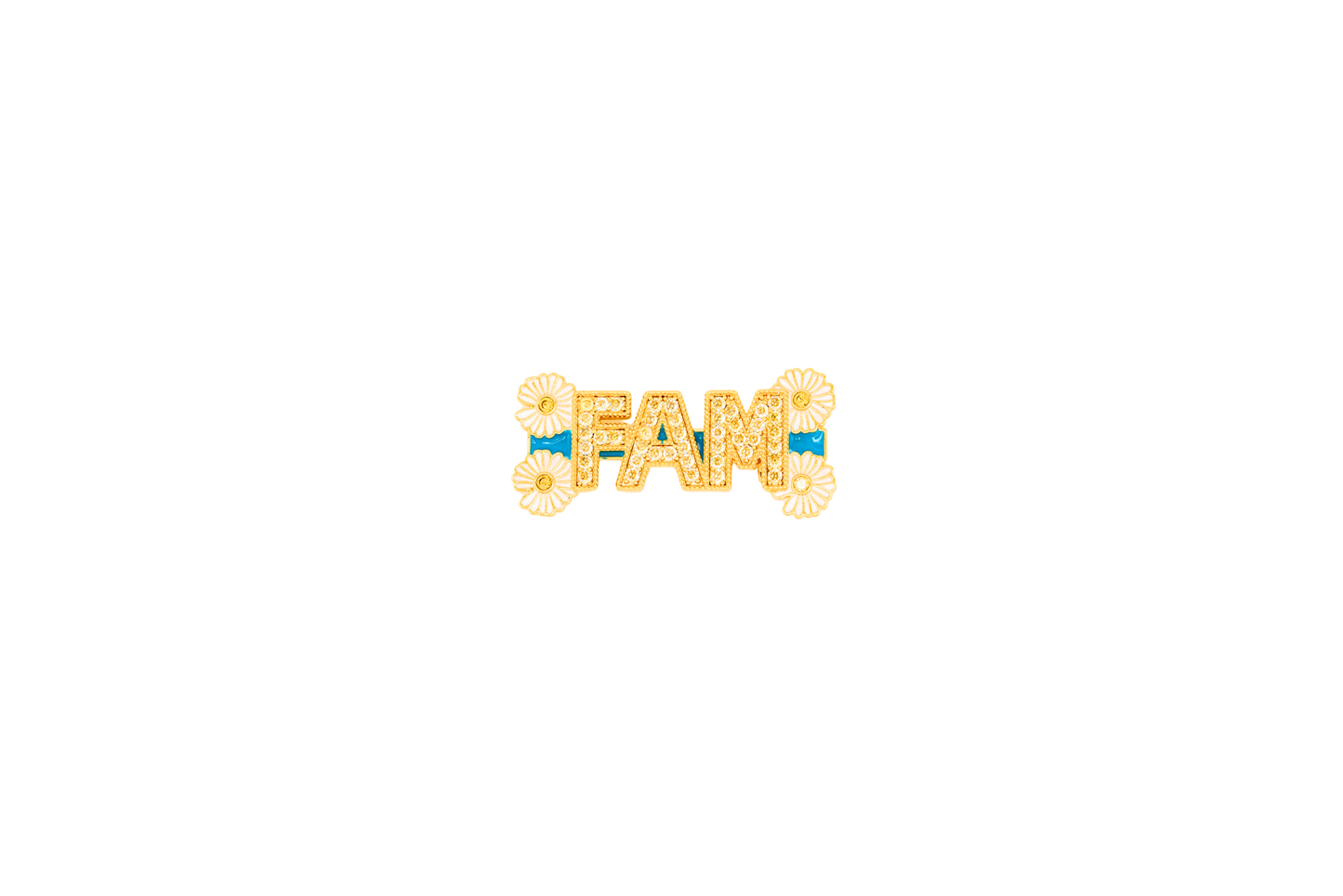 FAM Brooch