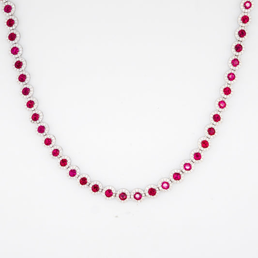 Red Halo Necklace (PRE-ORDER)