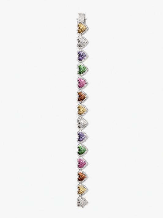 Color Heart Bracelet (Pre-Order 6-8 weeks)