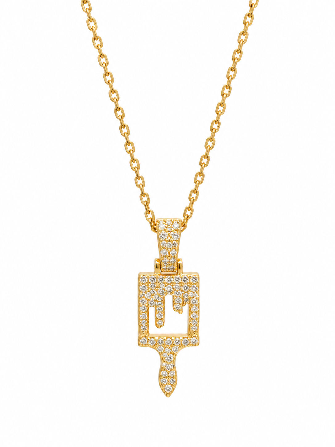 Paint Brush Pendant (Pre-Order 6-8weeks)