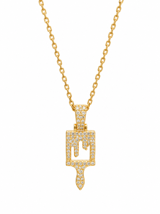Paint Brush Pendant (Pre-Order 6-8weeks)