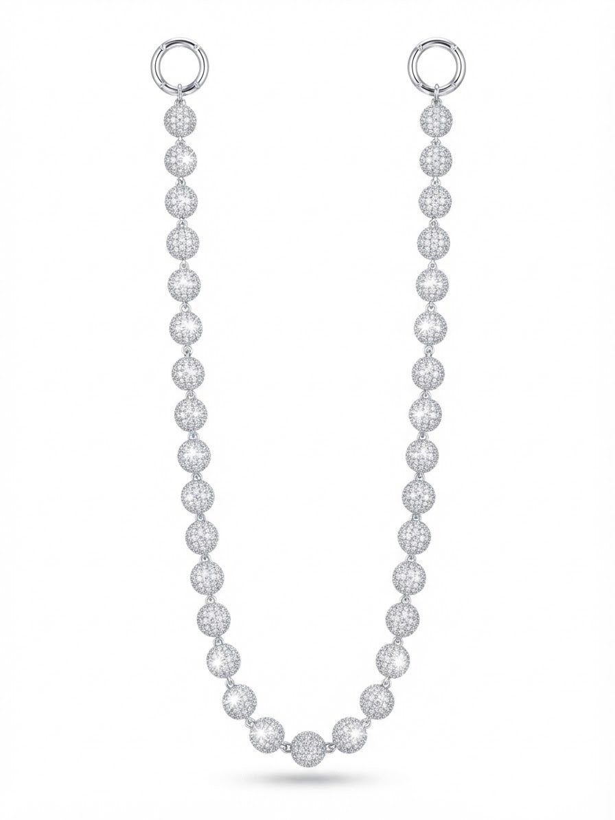 Key Chain Clip with Ball Chain