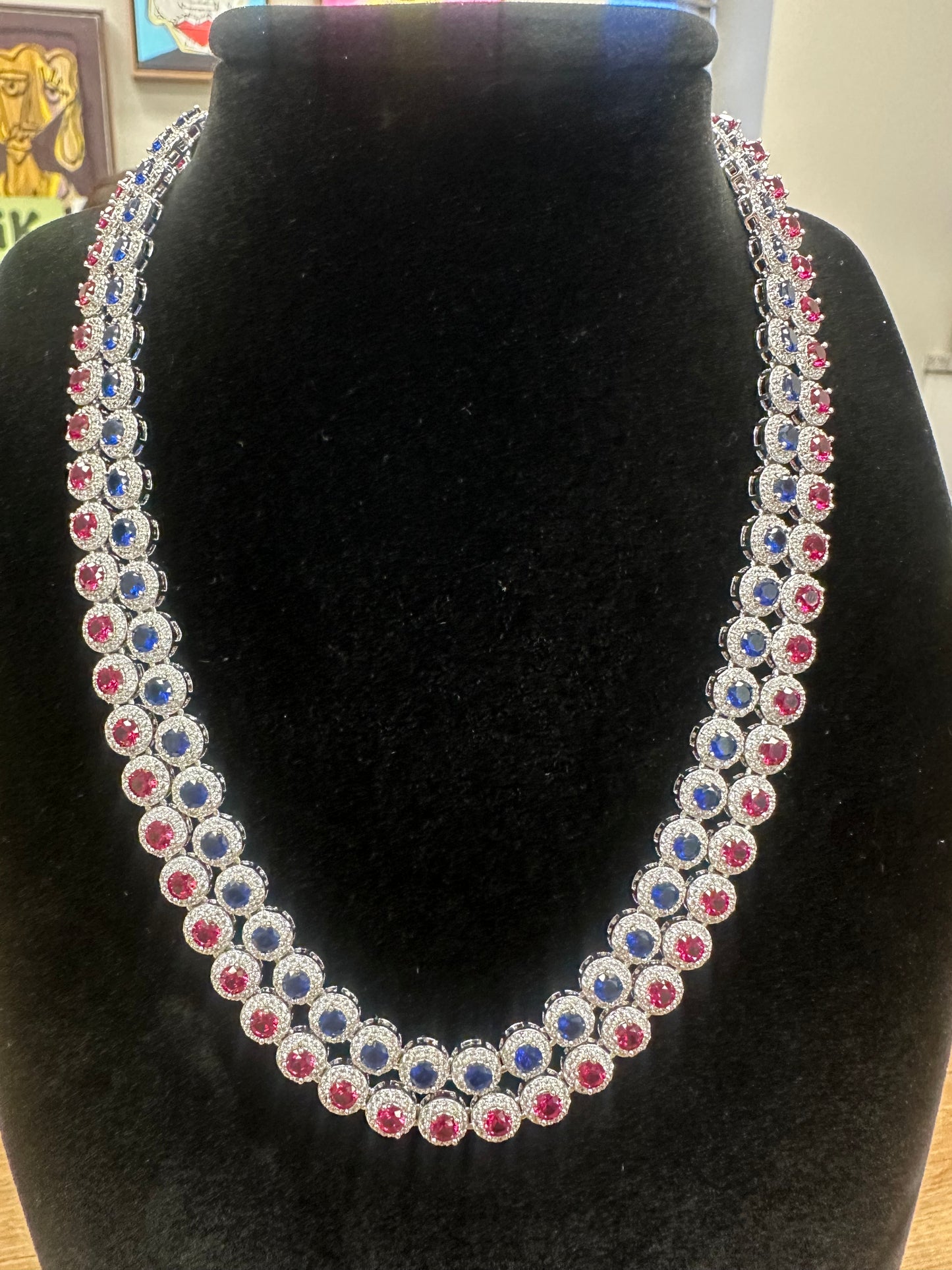 Blue Halo Necklace (PRE-ORDER)