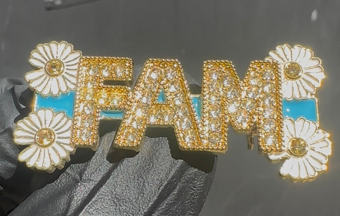 FAM Brooch and Necklace